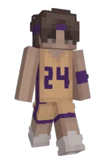 RudyGobert Minecraft avatar full body