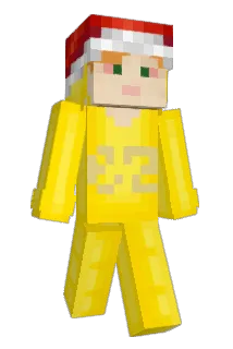 Rueckhandschelle Minecraft avatar full body