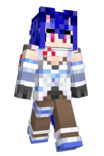 Ruka_Erika Minecraft avatar full body