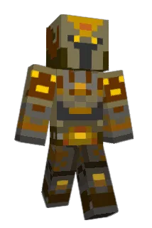 Rukketukker Minecraft avatar full body