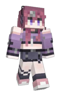 RunaTsukishiro Minecraft avatar full body