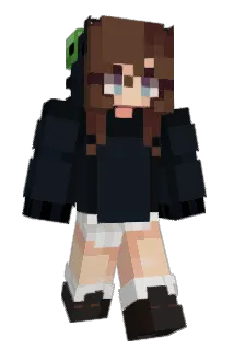 RunningGirl Minecraft avatar full body