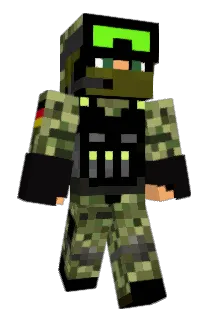 Rusher10 Minecraft avatar full body