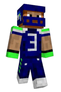 RussWilson3 Minecraft avatar full body
