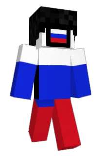 RussianCashier Minecraft avatar full body