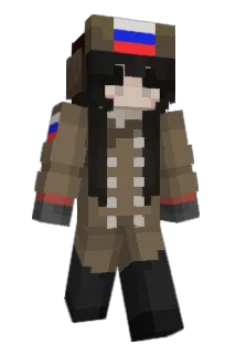 Russias Minecraft avatar full body