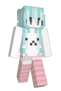 Rust Minecraft avatar full body