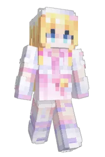 Rutoru_chan Minecraft avatar full body