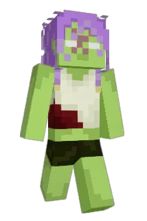 Ruusunlehti Minecraft avatar full body