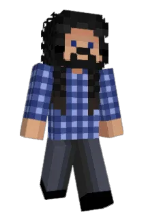 Rycerzyk Minecraft avatar full body