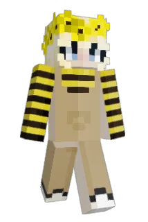 Ryketjie Minecraft avatar full body