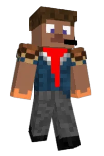 Rysiownik Minecraft avatar full body