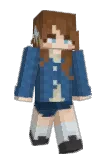 Rzsie Minecraft avatar full body