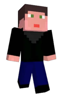 S1LENTHERO Minecraft avatar full body