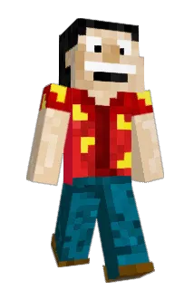 S3dated Minecraft avatar full body