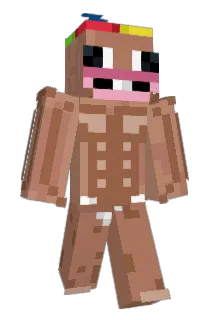S4X0077 Minecraft avatar full body
