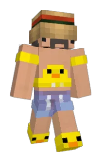 SAM090607 Minecraft avatar full body