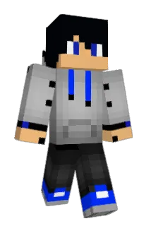 SASBER Minecraft avatar full body