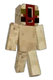 SCP000 Minecraft avatar full body