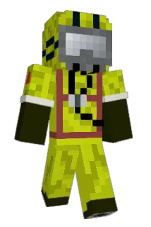 SCP_756 Minecraft avatar full body
