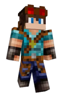 SENSORplayer Minecraft avatar full body