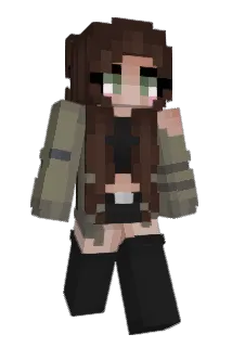 SJ019X Minecraft avatar full body