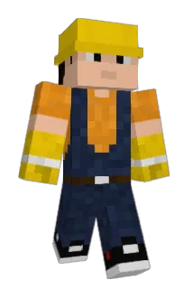 SJ122900 Minecraft avatar full body