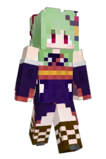 SJZ91666 Minecraft avatar full body