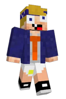 SK8N Minecraft avatar full body