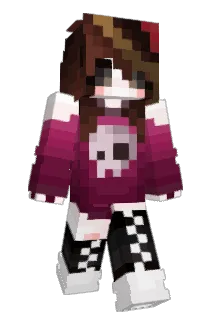 SKULLCUTIE Minecraft avatar full body