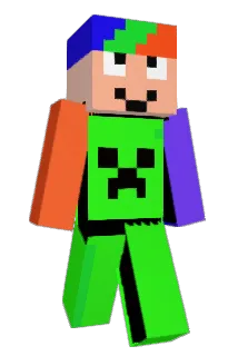 SKobayashi Minecraft avatar full body