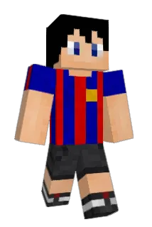 SOCCERLIFE Minecraft avatar full body