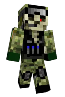 SOLDIER_GX Minecraft avatar full body