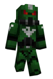 SPACEGODZILA Minecraft avatar full body