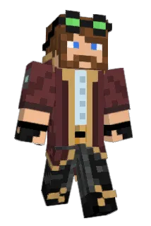 SPAZiNZ Minecraft avatar full body
