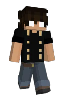 SQU1GL3 Minecraft avatar full body