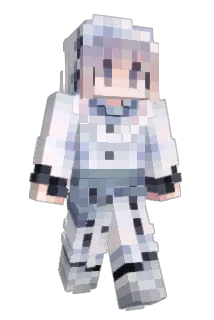 SRT_saki Minecraft avatar full body