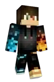 SS03214 Minecraft avatar full body