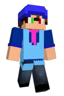ST2000 Minecraft avatar full body