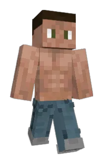 STX7000 Minecraft avatar full body