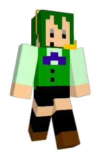 SUZUpin Minecraft avatar full body