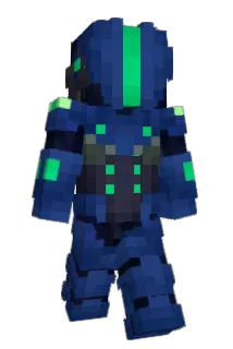 SYLUX0091 Minecraft avatar full body