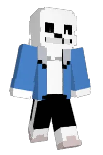 S_keleton Minecraft avatar full body