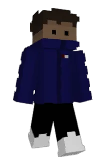 S_niffing Minecraft avatar full body
