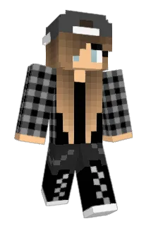 SaAnMy Minecraft avatar full body