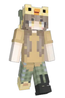 Saadako Minecraft avatar full body