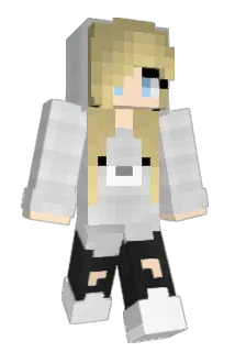 Saarapossu Minecraft avatar full body