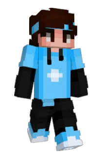 SaberDog Minecraft avatar full body