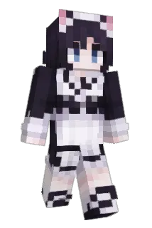 SaberQAQ Minecraft avatar full body