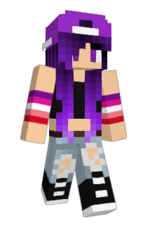 Sad_White_Wolf Minecraft avatar full body